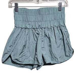 FP Movement The Way Home Shorts Free People Blue Womens Size Small (866)